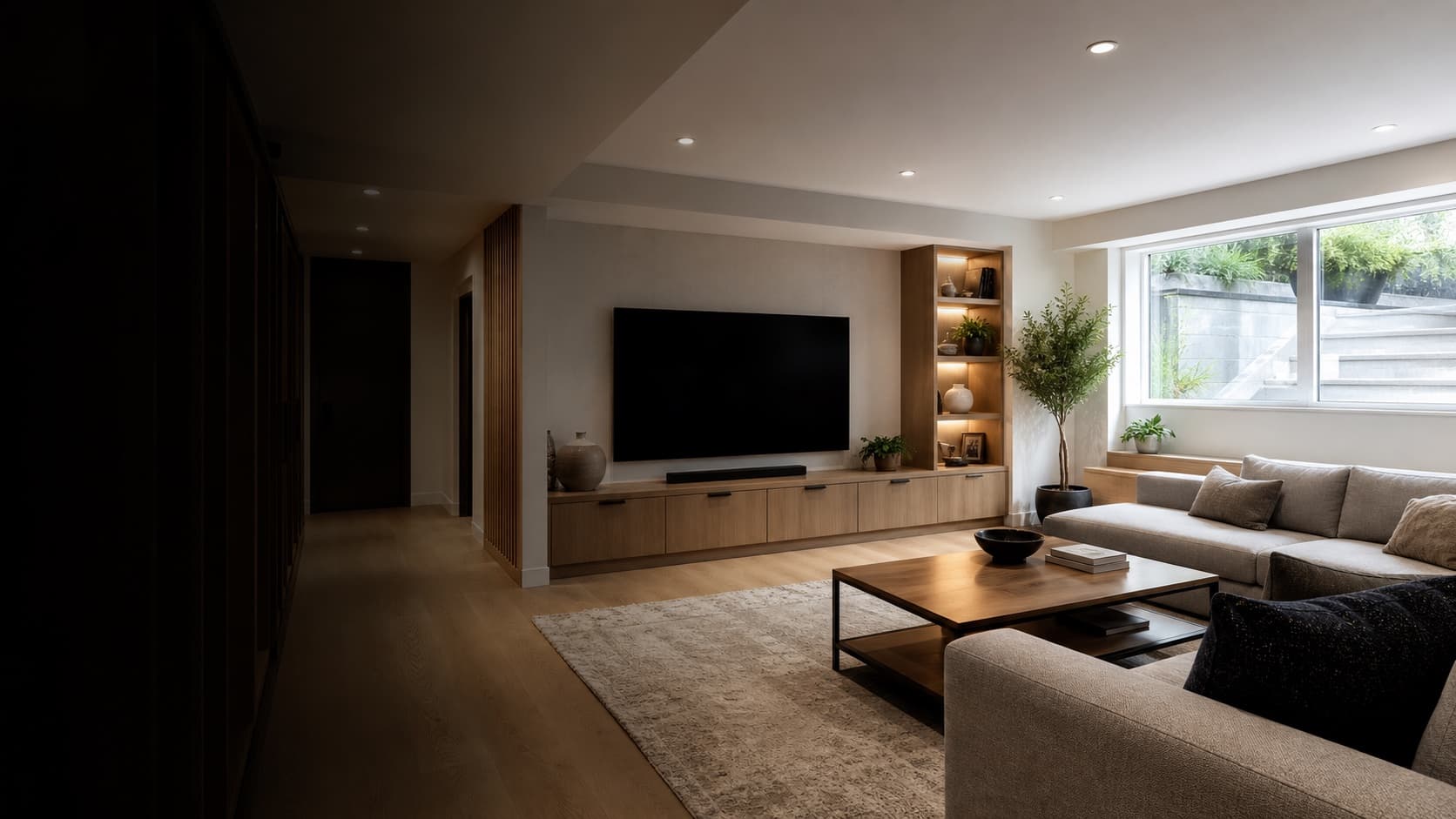 Basement renovation finished renovation direction