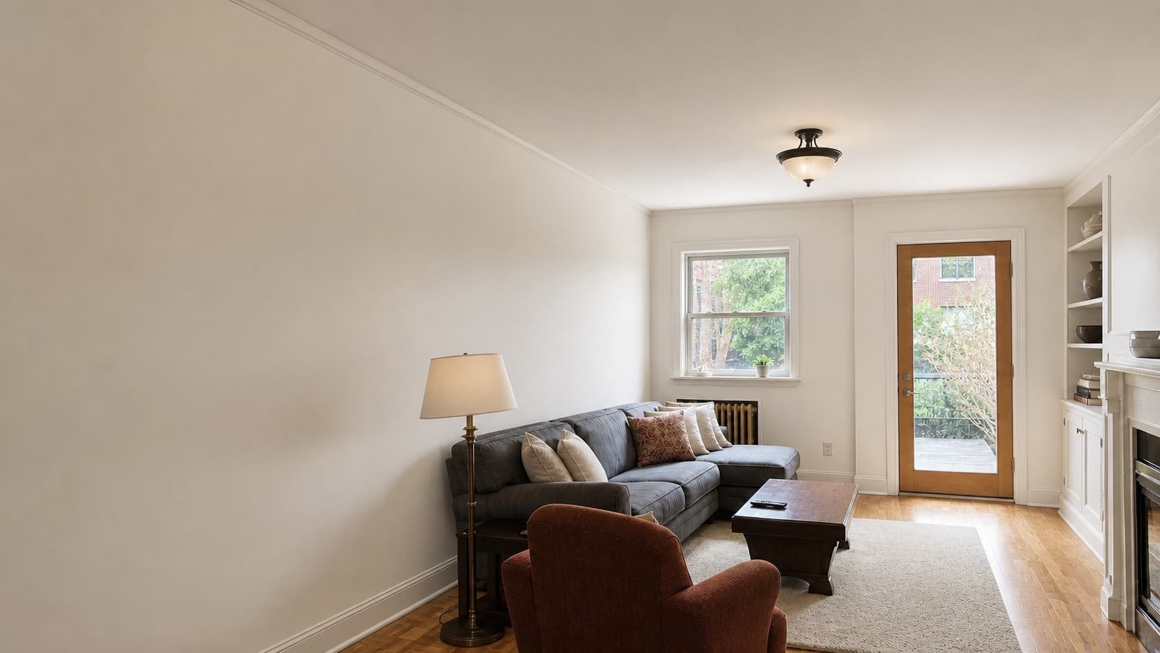 Home addition stage image after renovation
